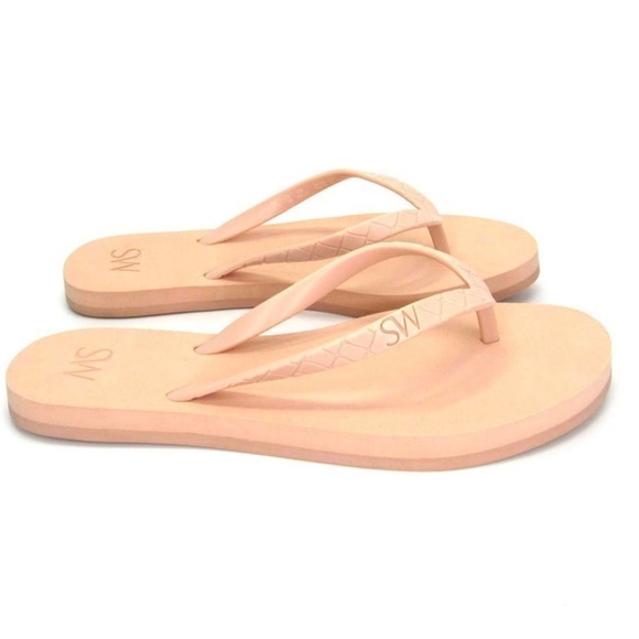 Stuart Weitzman Rubber Flip Flops Size 11 - Picture 3 of 7